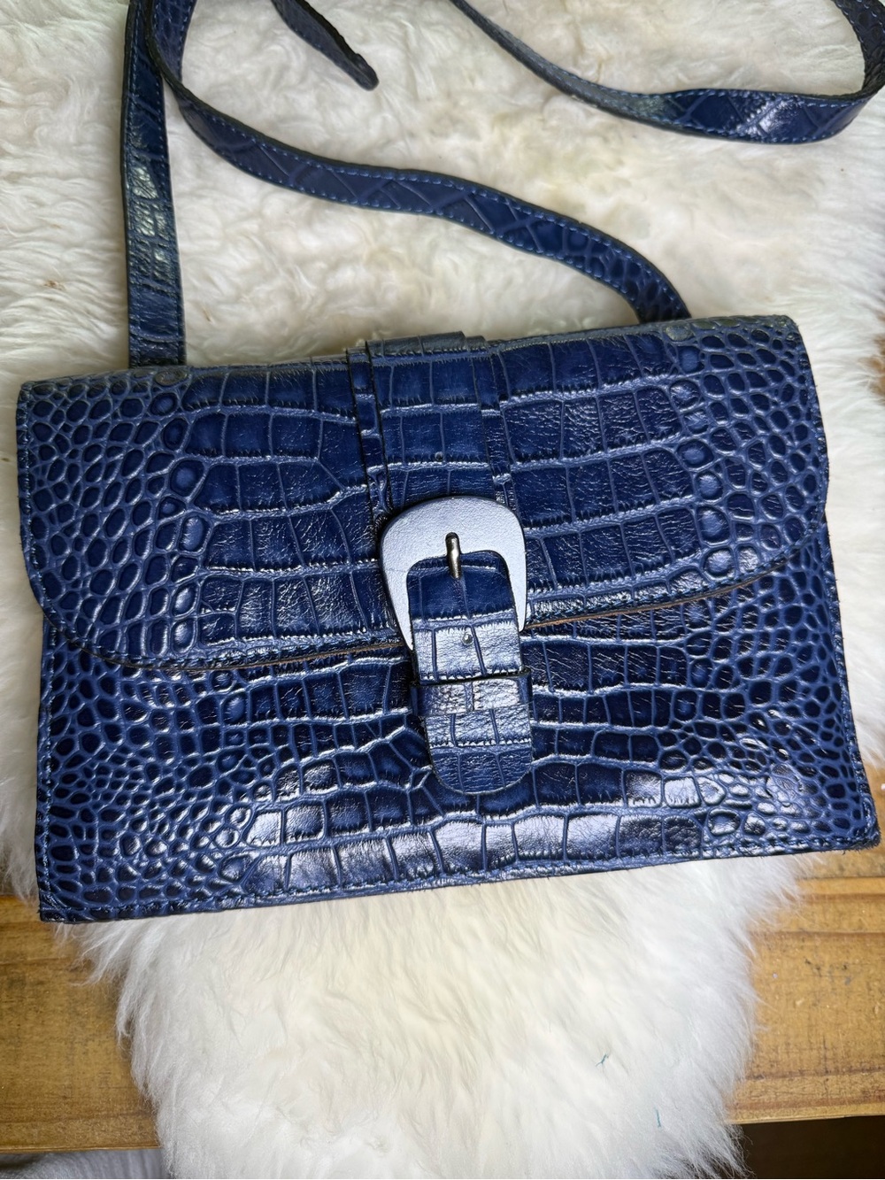 Patricia Nash Taurina Croc Crossbody